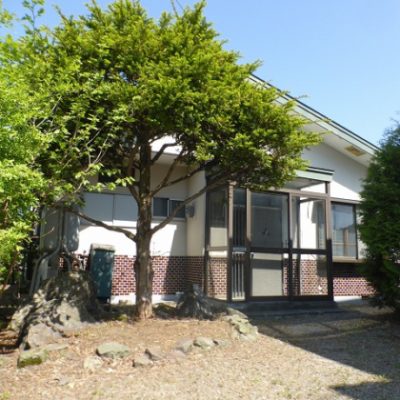 外観：追分本町平家